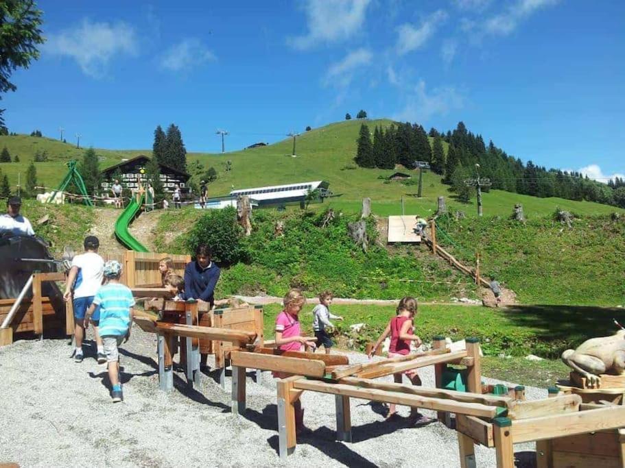 Ferienwohnung Ochsenhorn In Lofer 100 M² / 4-8 P. Kültér fotó