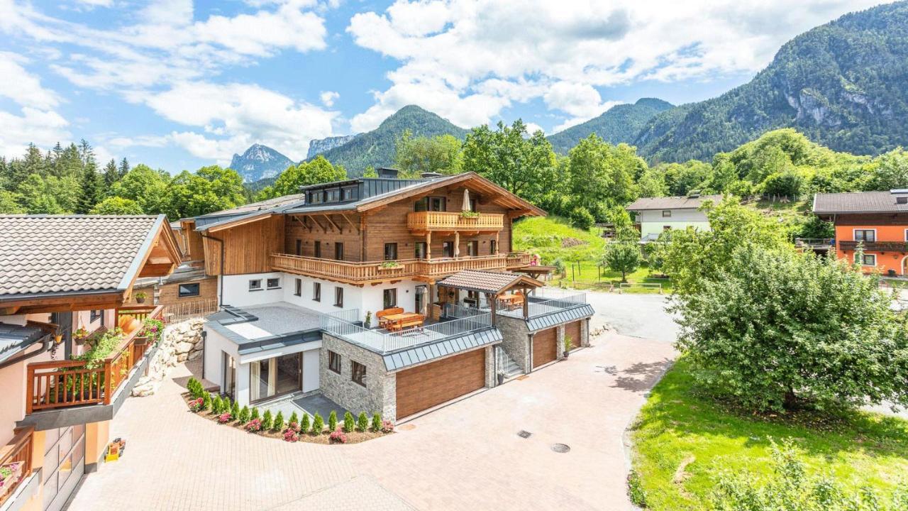 Ferienwohnung Ochsenhorn In Lofer 100 M² / 4-8 P. Kültér fotó